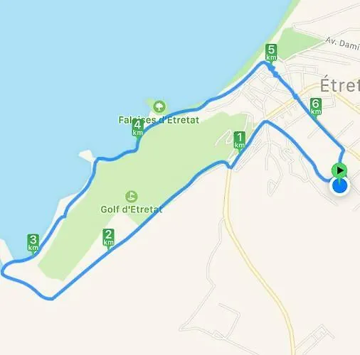 Nyaraló Au Calme A Étretat